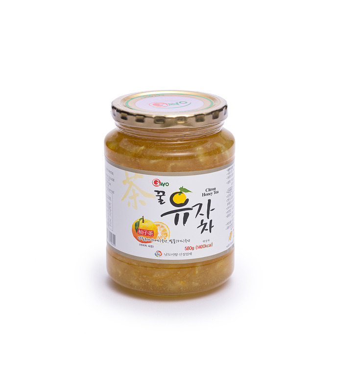 꿀유자차 1.0kg, 580g